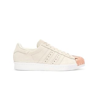 Adidas Originals + Superstar 80s Metal Suede Sneakers