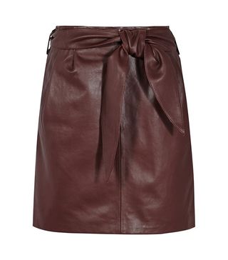 Reiss + Leonie Leather Skirt