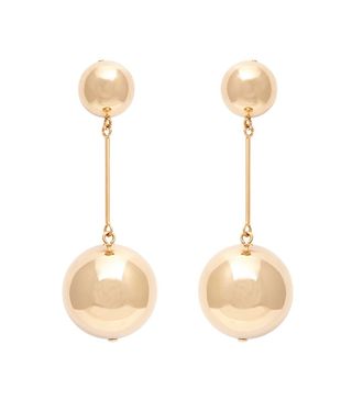 J.W.Anderson + Gold Sphere Earrings