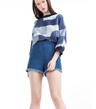 Zara + Frayed Shorts