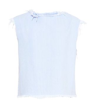 Marc by Marc Jacobs + Frayed-Edge Sleeveless Denim Top