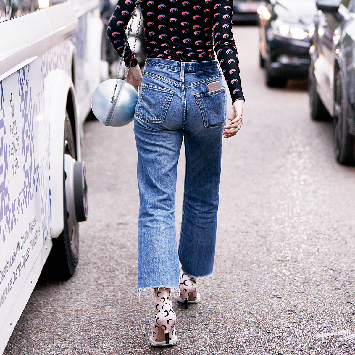 7 Rules for Wearing Cropped Flared Jeans