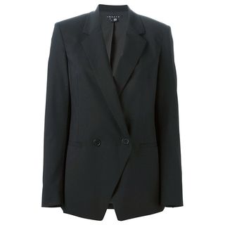 Theory + Double Breasted Blazer