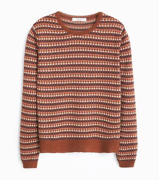 Mango + Metal Thread Sweater