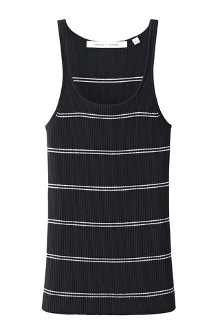 Uniqlo and Lemaire + Cashmere Blended Striped Sleeveless Top