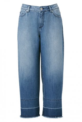 Witchery + Crop Wide Jeans