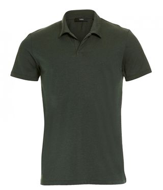 Saba + Steven Short Sleeve Polo