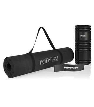 Bodyism + Exercise Band Foam Roller and Yoga Mat Set