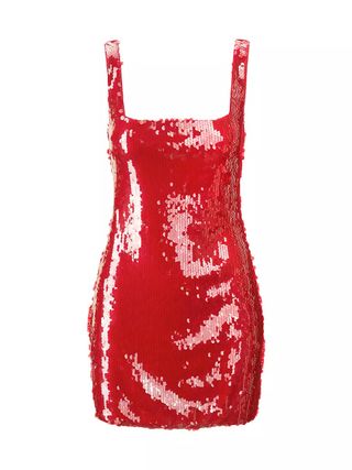 Staud + Eclipse Sequined Minidress