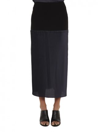 Christopher Esber + Pleated Rib Column Skirt