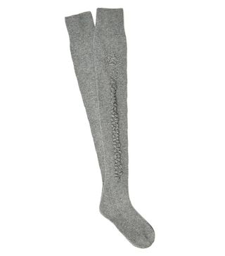 Barrie + Romantic Cashmere Knee-High Socks