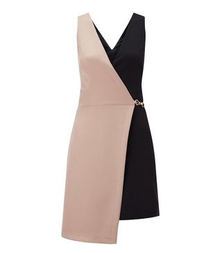 Miss Selfridge + Wrap Trim Dress