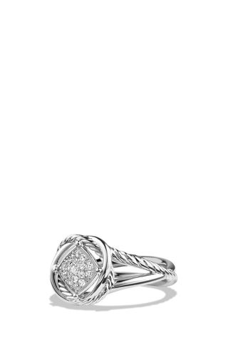 David Yurman + Infinity Ring With Diamonds