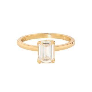Erstwhile + Deco Solitaire Ring