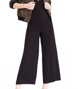 Zara + High-Waisted Trousers