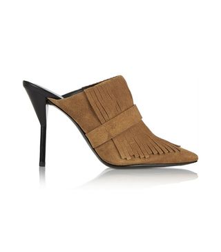 3.1 Phillip Lim + Martini Fringed Suede Mules