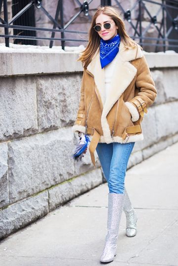 The Shearling Moto Jacket Every Fashion Insider Owns | Who What Wear