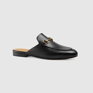 Gucci + Princetown Leather Loafers