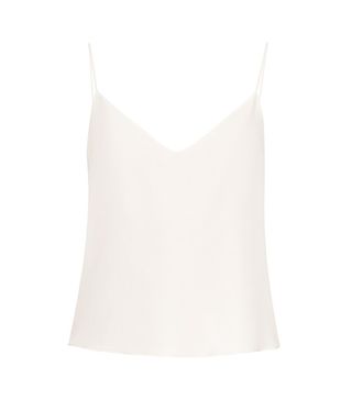 Raey + Deep-V Silk Cami Top