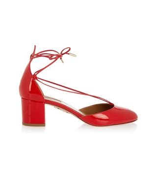 Aquazzura + Alexa Patent-Leather Pumps