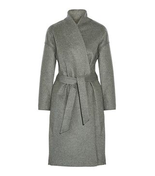 Totême + Chelsea Belted Wool-Blend Felt Coat