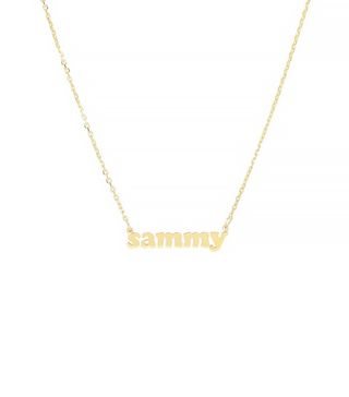 Lola James + Mini Me Necklace in 14K Gold