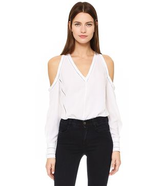 Yigal Azrouel + Cold Shoulder Blouse