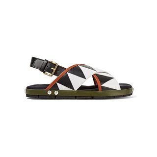 Marni + Appliquéd Sandals