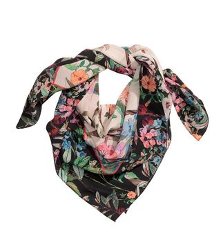 H&M + Patterned Silk Scarf
