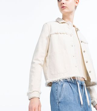 Zara + Frayed Stich Jacket