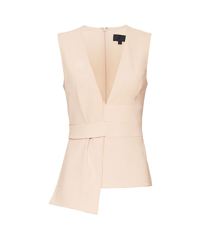 Exclusive for Intermix + Minka Sleeveless Top: Blush