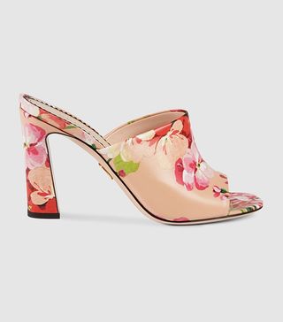 Gucci + Blooms Print Sandal