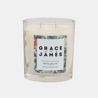 Grace and James + Candle