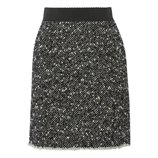 Dolce 
Gabbana + Wool-Blend Bouclé Mini Skirt