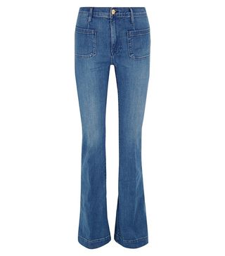 Frame Denim + Le Bardot Flare High-Rise Jeans