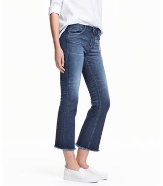 H&M + Kick Flare Ankle Jeans