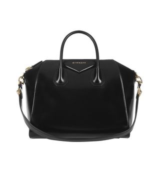 Givenchy + Medium Antigona Bag in Black Leather