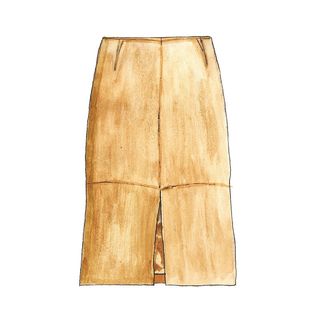 J Crew + Collection Suede Skirt