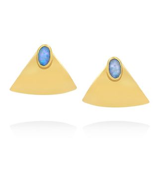 Cornelia Webb + Gold-Plated Opal Earrings