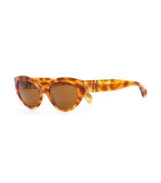 Persol Vintage + Tortoise-shell Cat Eye Sunglasses