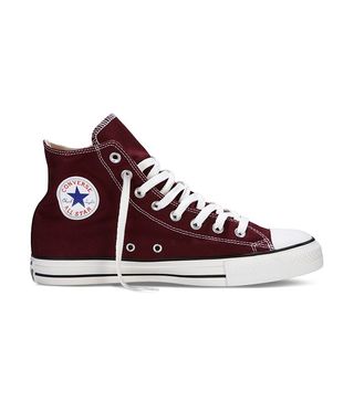 Converse + Chuck Taylor All Star High-Tops in Burgundy