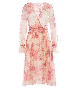 Philosophy di Lorenzo Serafini + Printed Silk Chiffon Dress