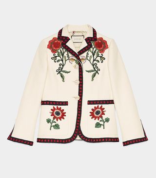 Gucci + Embroidered Cotton Jacket