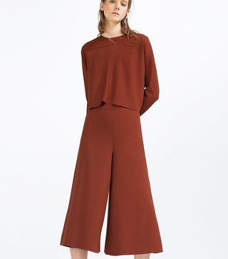 Zara + Cropped Trousers