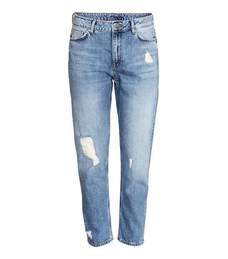 H&M + Girlfriend Trashed Jeans