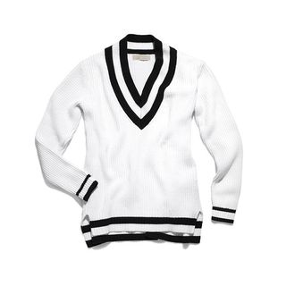 MICHAEL Michael Kors + Cotton-Blend V-Neck Sweater