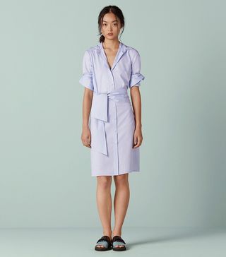 Finery + Brunswick Integrated Wrap Shirt Dress