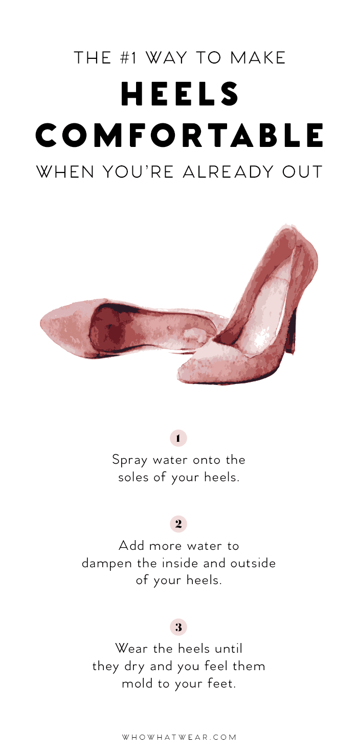 comfortable going out heels