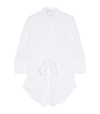 Protagonist + Pinstriped Cotton Poplin Tunic