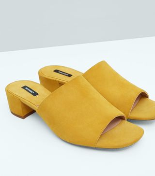 Mango + Deconstructed Leather Sandals